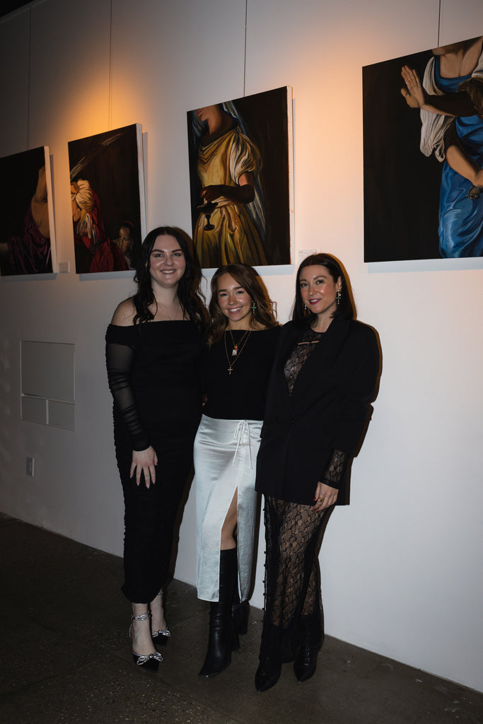 Jewelry and Art Collaboration with Actress Holly Taylor for Gallery Show in Chelsea