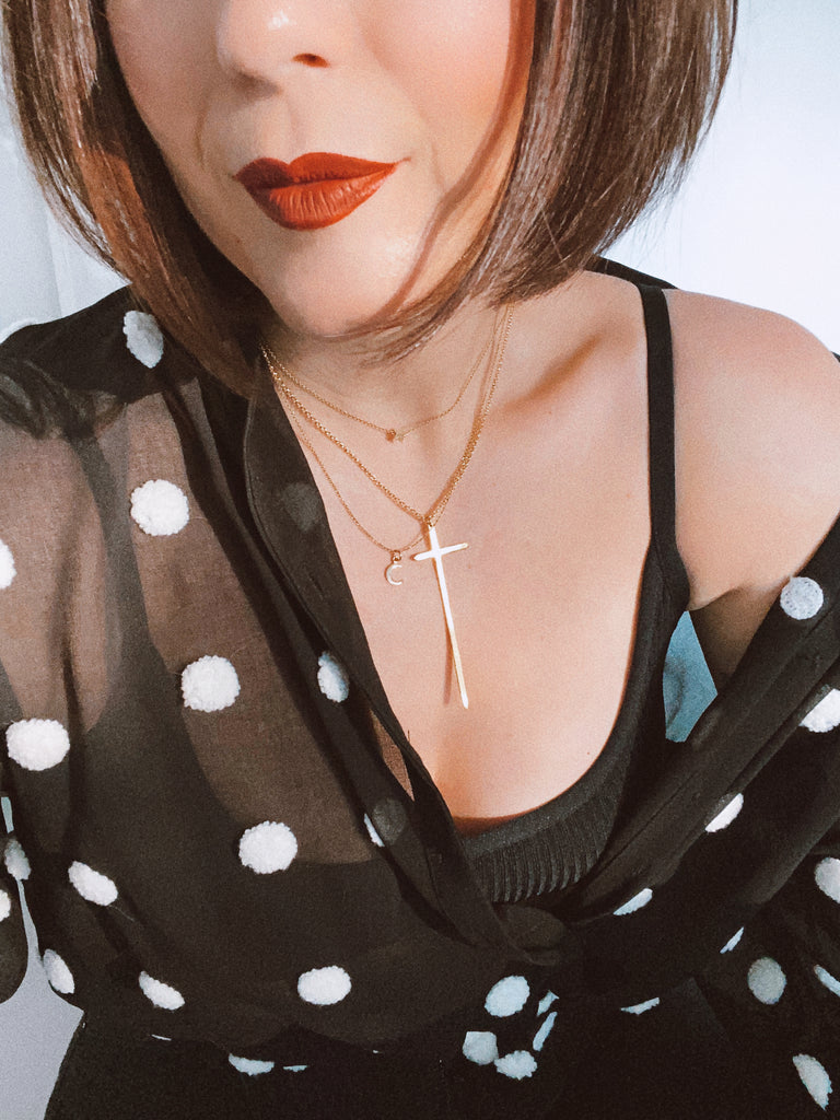 The Dagger Cross Necklace