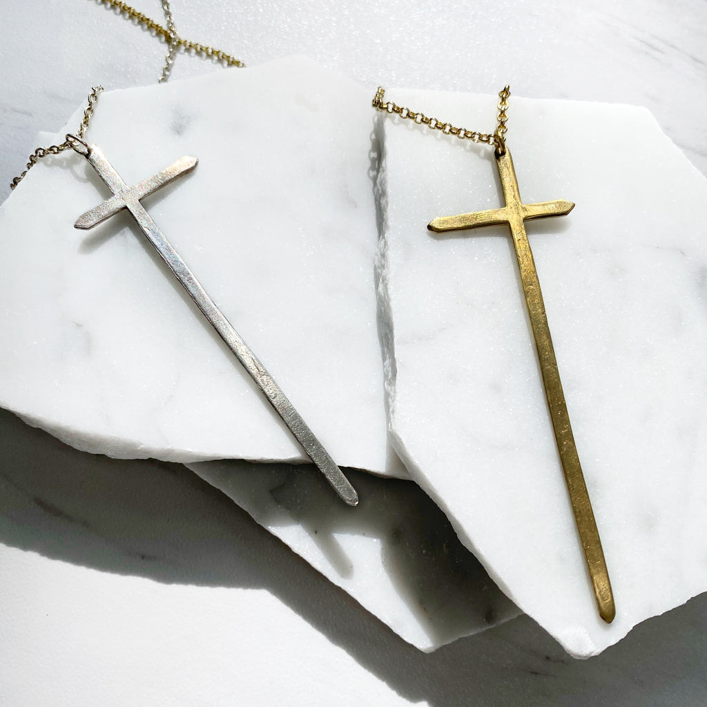 The Dagger Cross Necklace