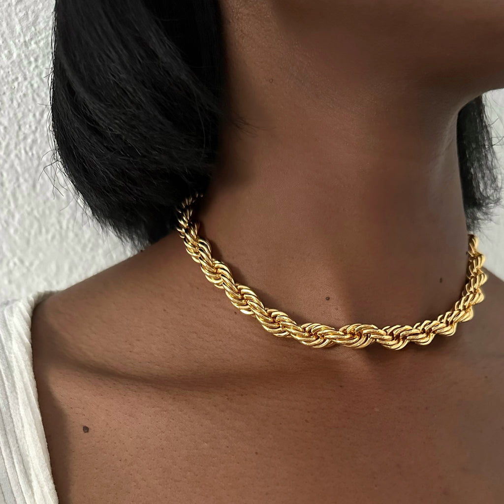 Loretta Thick Chain Necklace