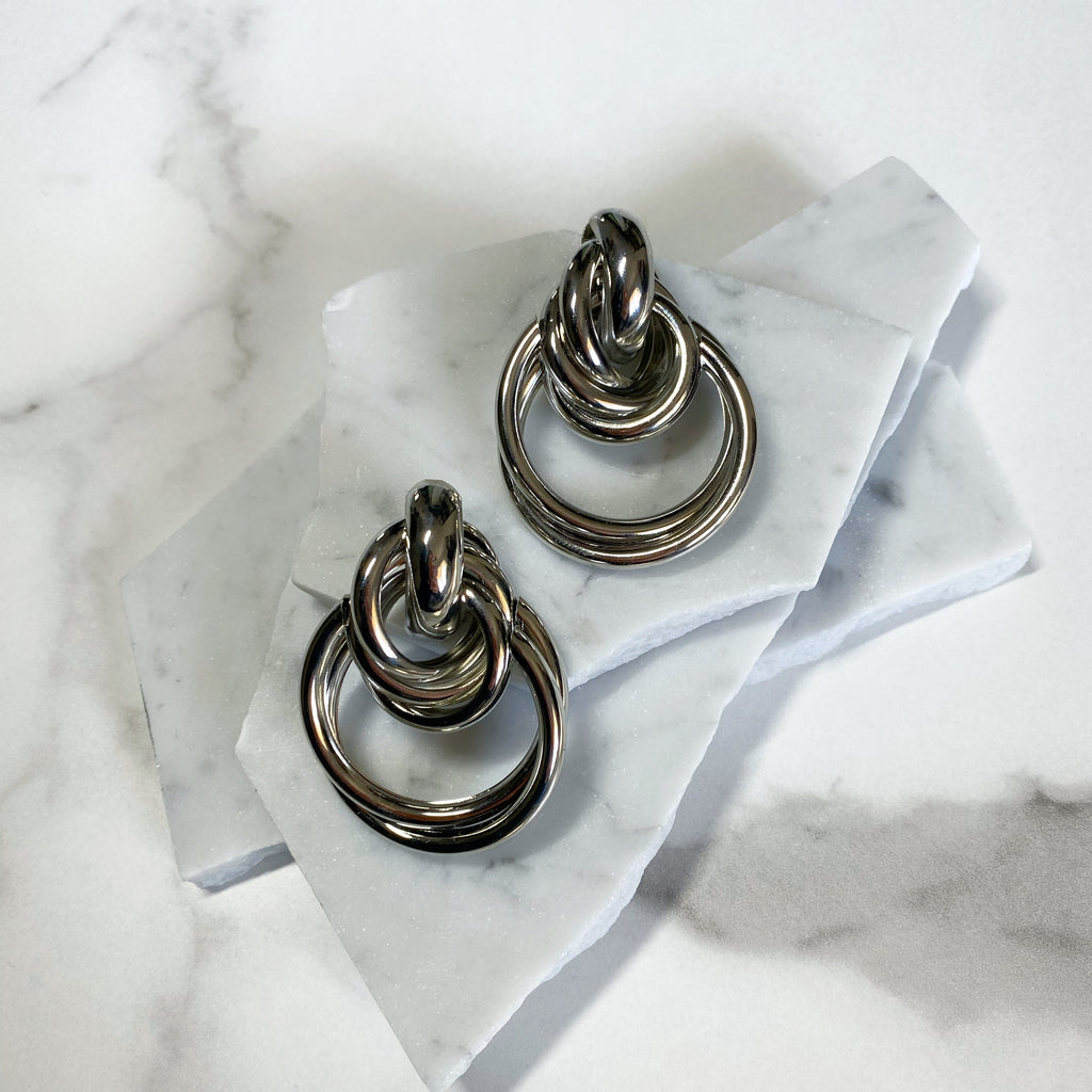 Thelma Twisted Drop Earrings