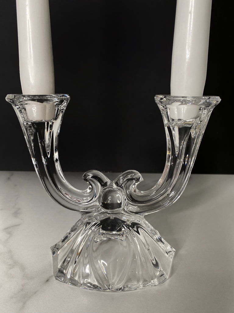 Crystal Bow Candleholder